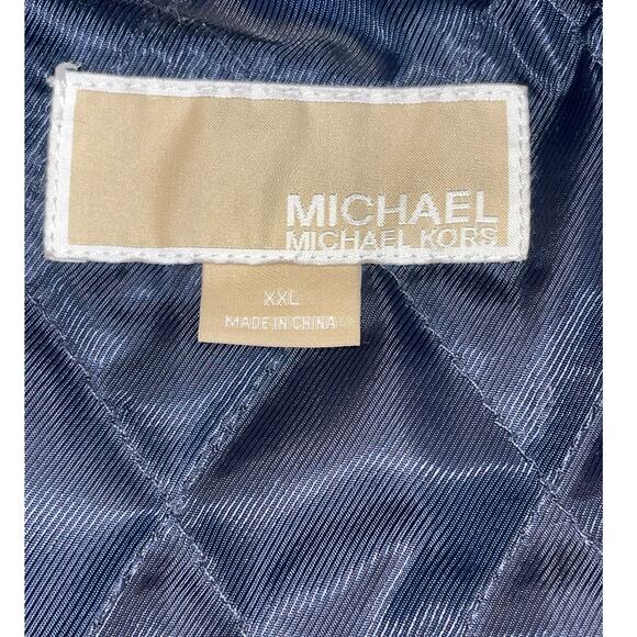 Michael Kors Wool Blend Coat‎ - Men's Size XXL - Quilted Lining - Many Pockets - Picture 7 of 11